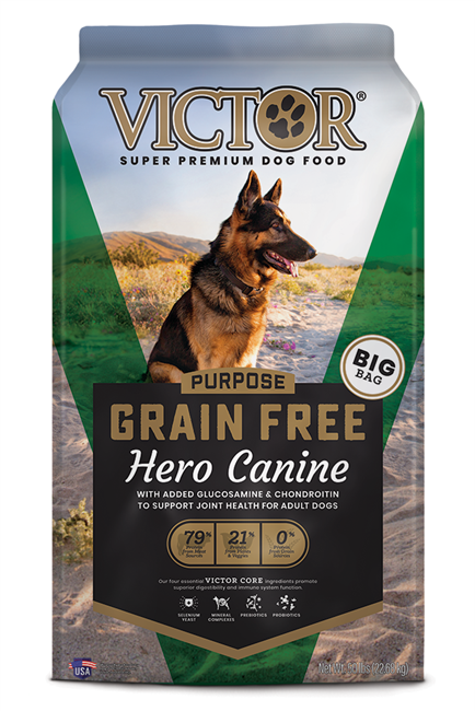 Victor Grain Free Hero Canine 50#