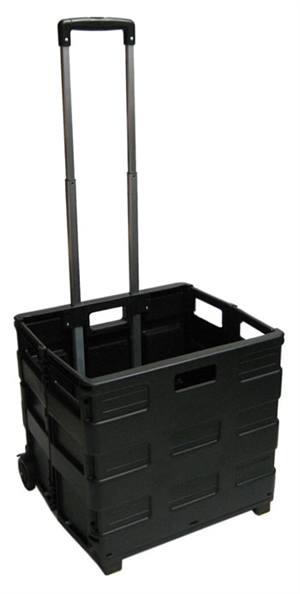 Large Folding Cart - Black