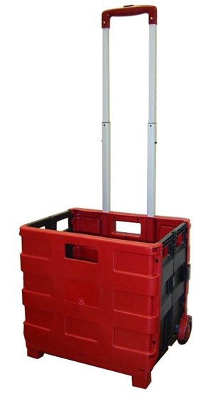 Red and Black Large Folding Cart