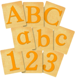 Classic Letters and Numbers Set