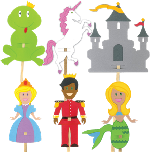 Ellison Sizzix Bigz Die Set - Fairytale Puppets