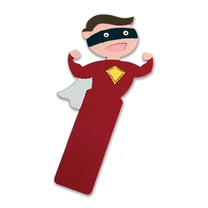 Ellison SureCut Die - Bookmark, Superhero - Large