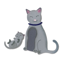Ellison AllStar Die - Cat & Kitten