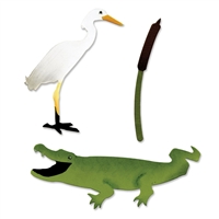 Sizzix Bigz Die - Alligator, Cattail & Egret ELA10959