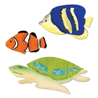 Sizzix Bigz Die - Angelfish, Clownfish & Sea Turtle A11001