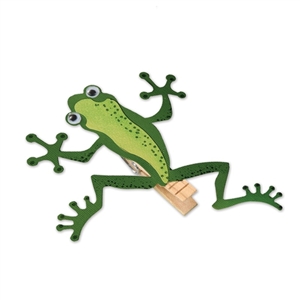 Sizzix Bigz Die - Clothespin Critter, Frog