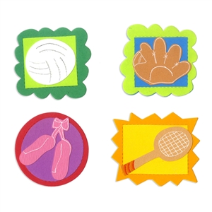 Badge, Icons #5 by Laura Kelly