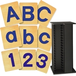 Block Letters and Numbers Set