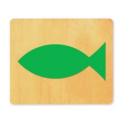 Ellison SureCut Die - Christian Fish #1B - Large