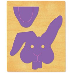 Ellison SureCut Die - Paper Bag Puppet, Rabbit - Extra Large