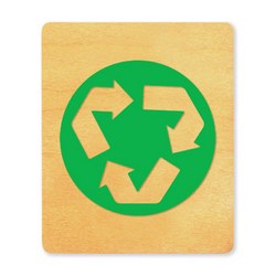 Ellison SureCut Die - Recycle Symbol - Extra Large