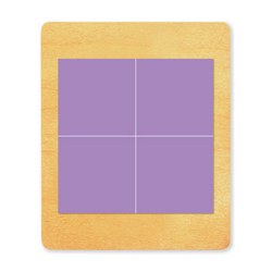 Ellison SureCut Die - Algebra Tiles X Squared  (5.3cm x 5.3cm) - Large