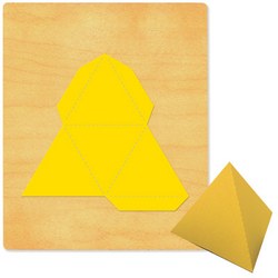 Ellison SureCut Die - Pyramid 3-D #2, Triangle Base - Large