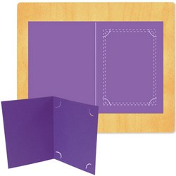 Ellison SureCut Die - Photo Folder, 4" x 6" Photo, 5" x 7" Folded - Extra Large