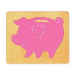 Ellison SureCut Die - Piggy Bank #1 - Large