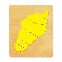 Ellison SureCut Die - Ice Cream Cone #2 - Large