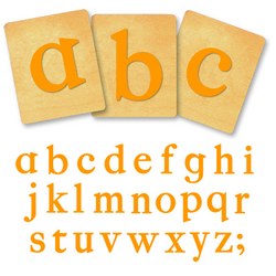 Ellison SureCut Die Set - Classic Lowercase Letters