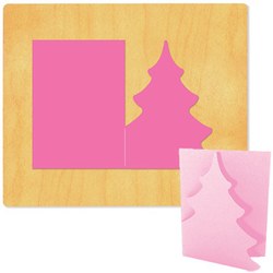 Ellison SureCut Die - Card, Fold-a-Tree - Extra Large