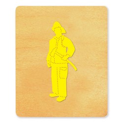 Ellison SureCut Die - Firefighter #2 - Large