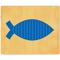 Ellison SureCut Die - Fish, Weaving - Extra Large
