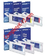 Epson Stylus Pro 10000,10600 Full Photographic Dye Ink Set (6x500ml)