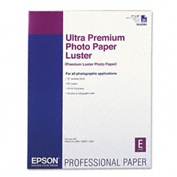 Epson S042084 Ultra Premium Photo Paper Luster 17" x 22" 25 sheets