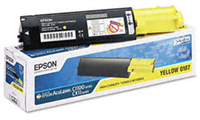 Epson S050187 Toner, 4000 Page-Yield, Yellow