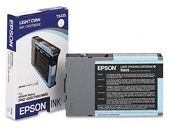 Epson T543500 110ml Light Cyan Ink for 4000, 7600 and 9600