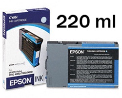 Epson T544200 220ml Cyan Ink for 4000, 7600 and 9600
