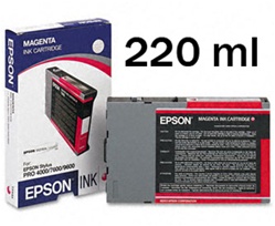 Epson T544300 220ml Vivid Magenta Cartridge for Stylus Pro 4000, 7600 and 9600
