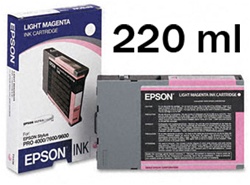 Epson T544600 220ml Light Magenta Ink for 4000, 7600 and 9600