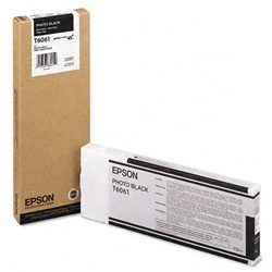 Epson T606100 220ml Photo Black Ink Cartridge for 4800 and 4880