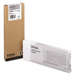 Epson T606700 220ml Light Black Ink for 4880 and 4800