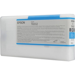 Epson T653200 200ml Cyan Ink for 4900