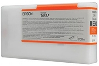 Epson T653A00 200ml Orange Ink for 4900
