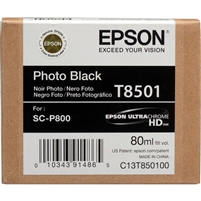 Epson T8501 80ml Photo Black Ink for SureColor P800