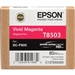 Epson T8503 80ml Vivid Magenta Ink for SureColor P800