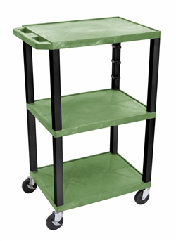 Green and Black Utility Cart