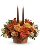 Glowing Autumn Centerpiece