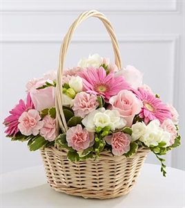 Pinky Pink Basket