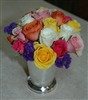 Tussie Mussie Rainbow Roses