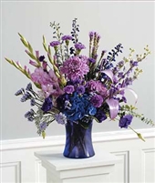 Lush Lavender Vase