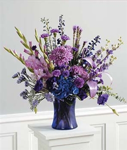 Lush Lavender Vase