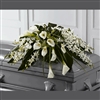 Angel Wings Casket Spray