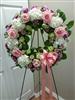 Pink Memorial Wreath
