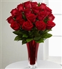 In Love with Red Roses - 18 roses