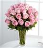 Two Dozen Pink Roses