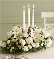 Winter-White Centerpiece