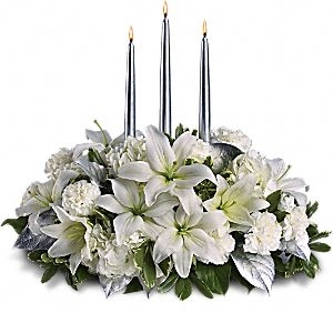 Silver Bells Centerpiece