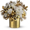 Gold Glittered Snow Bouquet